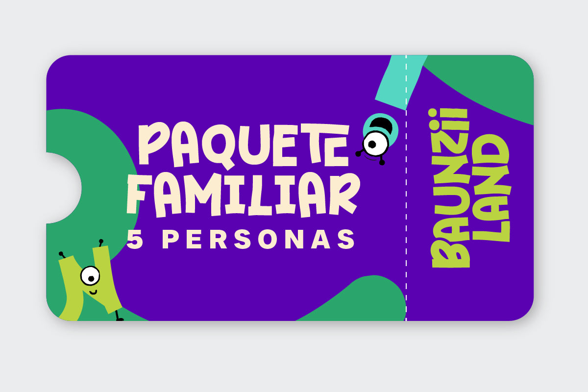 Paquete Familiar Baunzii (5 personas).