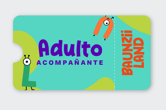 Adulto acompañante que brinca